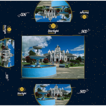 Basilica de Nuestra Senora de los Angeles in Cartago, Costa Rica 500 Jigsaw Puzzle box 3D Modell
