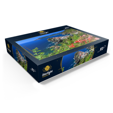 Coastal landscape with view of Vernazza, Italian Riviera, Cinque Terre, Liguria, Italy 100 Jigsaw Puzzle box view1