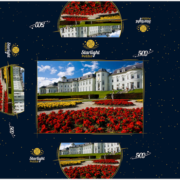 The Kildare Hotel in Straffan near Dublin, County Kildare, Leinster, Ireland 500 Jigsaw Puzzle box 3D Modell