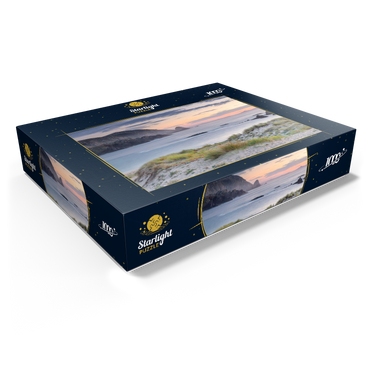 Evening at the beach Praia de A Mouriillá near Valdoviño 1000 Jigsaw Puzzle box view1