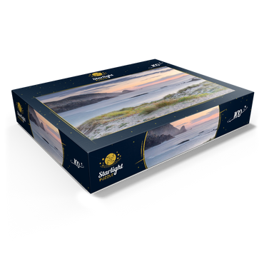 Evening at the beach Praia de A Mouriillá near Valdoviño 100 Jigsaw Puzzle box view1