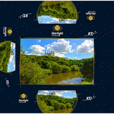 Arnstein Monastery near Obernhof above the Lahn River, Rhineland-Palatinate, Germany 100 Jigsaw Puzzle box 3D Modell