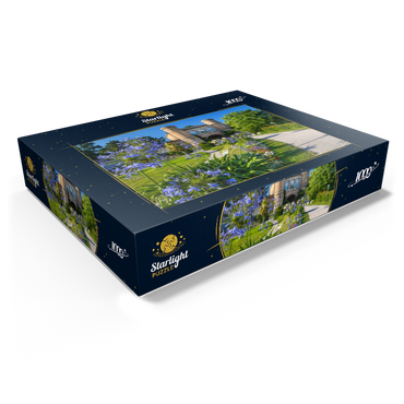 Gatehouse at the Orangery in the Botanical Garden in the Palace Garden of Karlsruhe Palace 1000 Jigsaw Puzzle box view1