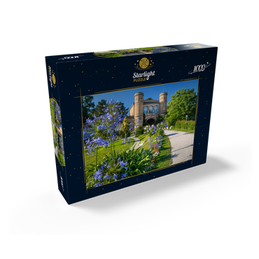 Gatehouse at the Orangery in the Botanical Garden in the Palace Garden of Karlsruhe Palace 1000 Jigsaw Puzzle box view1