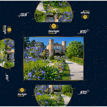 Gatehouse at the Orangery in the Botanical Garden in the Palace Garden of Karlsruhe Palace 1000 Jigsaw Puzzle box 3D Modell