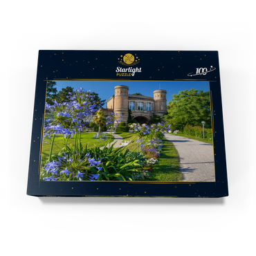 Gatehouse at the Orangery in the Botanical Garden in the Palace Garden of Karlsruhe Palace 100 Jigsaw Puzzle box view1