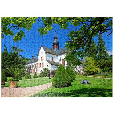 puzzleplate Eberbach Monastery near Eltville on the Rhine 500 Jigsaw Puzzle
