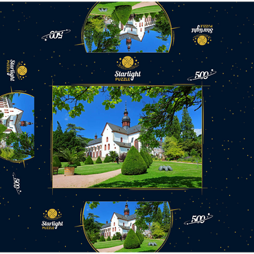 Eberbach Monastery near Eltville on the Rhine 500 Jigsaw Puzzle box 3D Modell