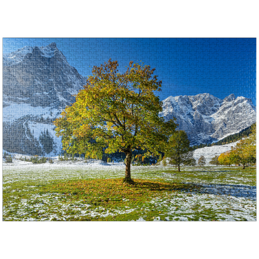puzzleplate Mountain horn in the Eng 1000 Jigsaw Puzzle