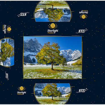 Mountain horn in the Eng 1000 Jigsaw Puzzle box 3D Modell