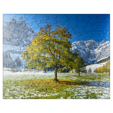 puzzleplate Mountain horn in the Eng 100 Jigsaw Puzzle