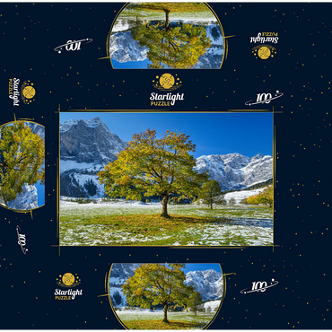 Mountain horn in the Eng 100 Jigsaw Puzzle box 3D Modell