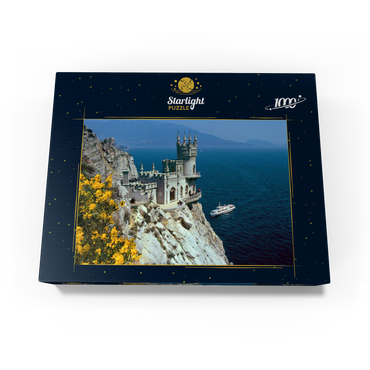Rock castle Schalbennest near Yalta, Crimean Peninsula, Ukraine 1000 Jigsaw Puzzle box view1