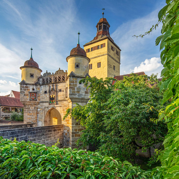 City fortification with the Ellinger Gate 1000 Jigsaw Puzzle 3D Modell