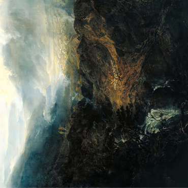 Morning among the Coniston Fells, Cumberland 100 Jigsaw Puzzle 3D Modell