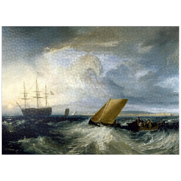 puzzleplate Sheerness as seen from the Nore 1000 Jigsaw Puzzle