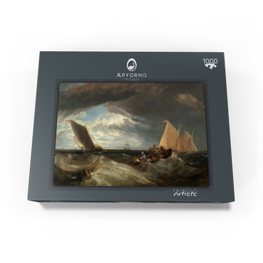 The Junction of the Thames and the Medway 1000 Jigsaw Puzzle box view1