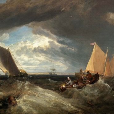 The Junction of the Thames and the Medway 1000 Jigsaw Puzzle 3D Modell