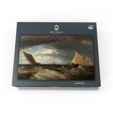 The Junction of the Thames and the Medway 100 Jigsaw Puzzle box view1