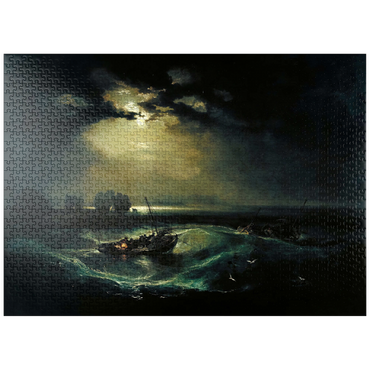 puzzleplate Fishermen at Sea 1000 Jigsaw Puzzle
