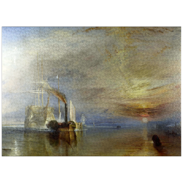 puzzleplate Le Dernier Voyage du Téméraire, 1839 1000 Jigsaw Puzzle
