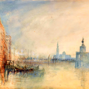 Venice, The Mouth of the Grand Canal 1000 Jigsaw Puzzle 3D Modell