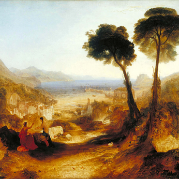 The Bay of Baiae, with Apollo and the Sibyl 1000 Jigsaw Puzzle 3D Modell