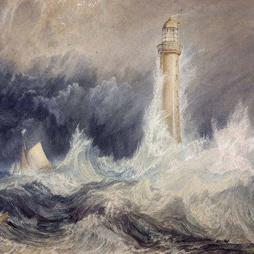 Bell Rock Lighthouse 100 Jigsaw Puzzle 3D Modell