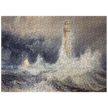 puzzleplate Bell Rock Lighthouse 500 Jigsaw Puzzle