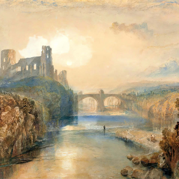 Barnard Castle 100 Jigsaw Puzzle 3D Modell