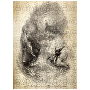 puzzleplate St. Michael's Mount, Shipwreck of Lycidas 500 Jigsaw Puzzle