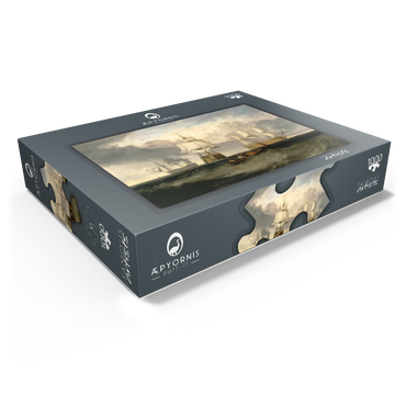 The Victory Returning from Trafalgar, in Three Positions 1000 Jigsaw Puzzle box view1