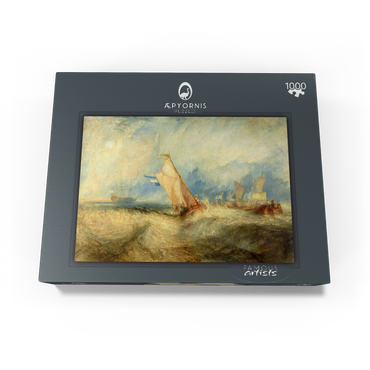 Van Tromp, going about to please his Masters, Ships a Sea, getting a Good Wetting 1000 Jigsaw Puzzle box view1