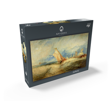 Van Tromp, going about to please his Masters, Ships a Sea, getting a Good Wetting 100 Jigsaw Puzzle box view1