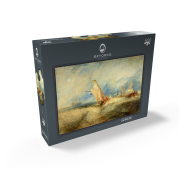 Van Tromp, going about to please his Masters, Ships a Sea, getting a Good Wetting 500 Jigsaw Puzzle box view1