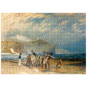 puzzleplate Folkestone Harbour and Coast to Dover 500 Jigsaw Puzzle