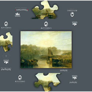 Abingdon 1000 Jigsaw Puzzle box 3D Modell