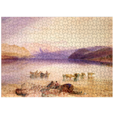 puzzleplate Joseph Mallord William Turner, Ullswater, Cumberland 500 Jigsaw Puzzle