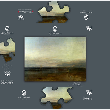 The Evening Star 1000 Jigsaw Puzzle box 3D Modell