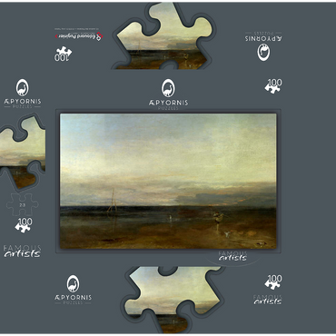 The Evening Star 100 Jigsaw Puzzle box 3D Modell