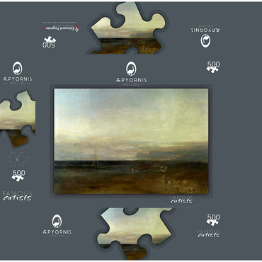 The Evening Star 500 Jigsaw Puzzle box 3D Modell