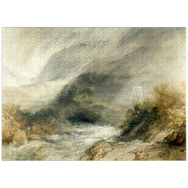 puzzleplate Llanthony Abbey, Monmouthshire 1000 Jigsaw Puzzle