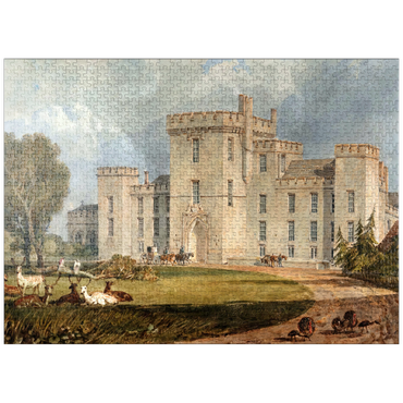 puzzleplate View of Hampton Court, Herefordshire, from the Northwest 1000 Jigsaw Puzzle