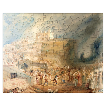 puzzleplate Saint Catherine's Hill, Guildford, Surrey 100 Jigsaw Puzzle