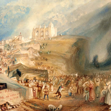 Saint Catherine's Hill, Guildford, Surrey 100 Jigsaw Puzzle 3D Modell