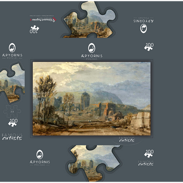 Andernach 100 Jigsaw Puzzle box 3D Modell