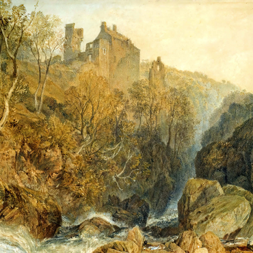 Rosslyn Castle 1000 Jigsaw Puzzle 3D Modell