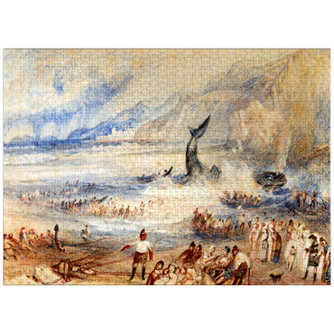 puzzleplate The Whale on Shore 1000 Jigsaw Puzzle