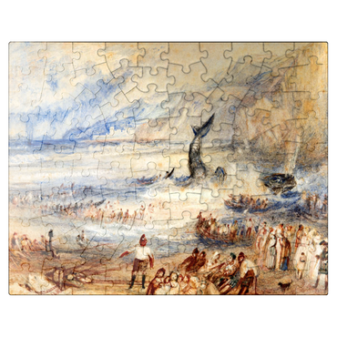 puzzleplate The Whale on Shore 100 Jigsaw Puzzle