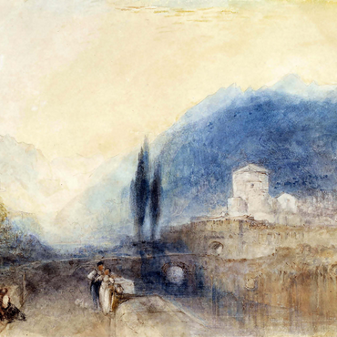 Bellinzona 1000 Jigsaw Puzzle 3D Modell